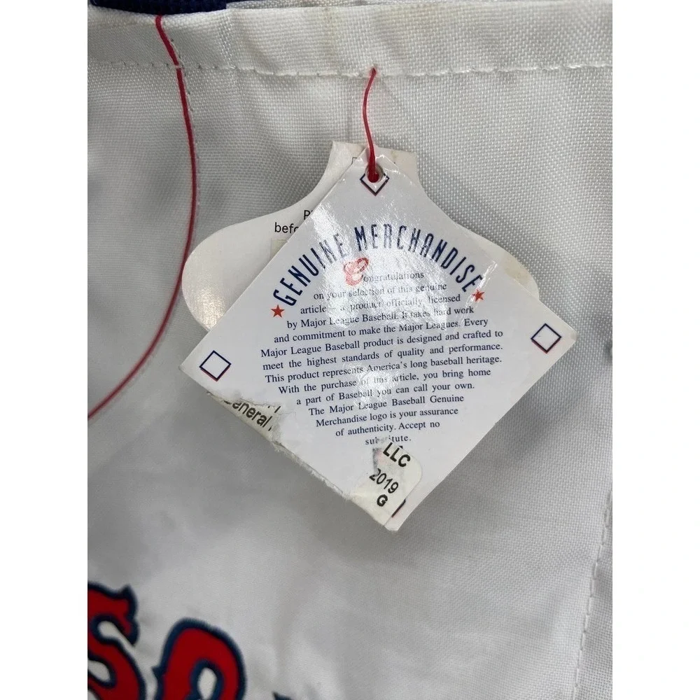 NWT MLB Boston Red Sox Jersey Tote Bag MLB #15 on Back‎
